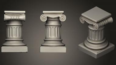 Chapiters Column 3d model